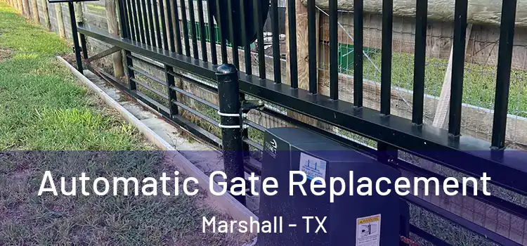  Automatic Gate Replacement Marshall - TX
