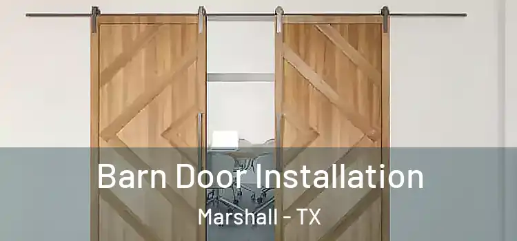  Barn Door Installation Marshall - TX