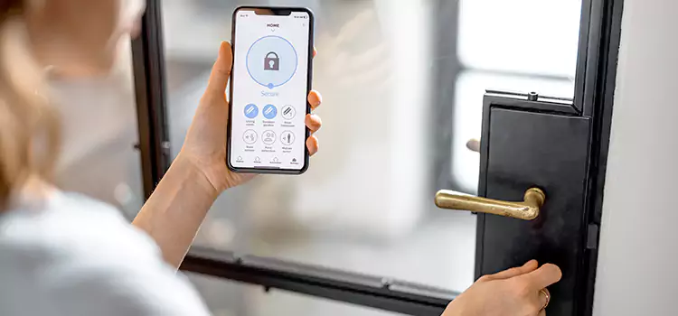 Fingerprint Door Lock Installation Marshall